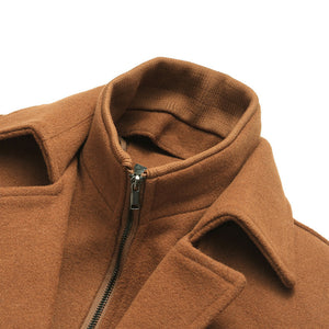 Men's woolen coat wool