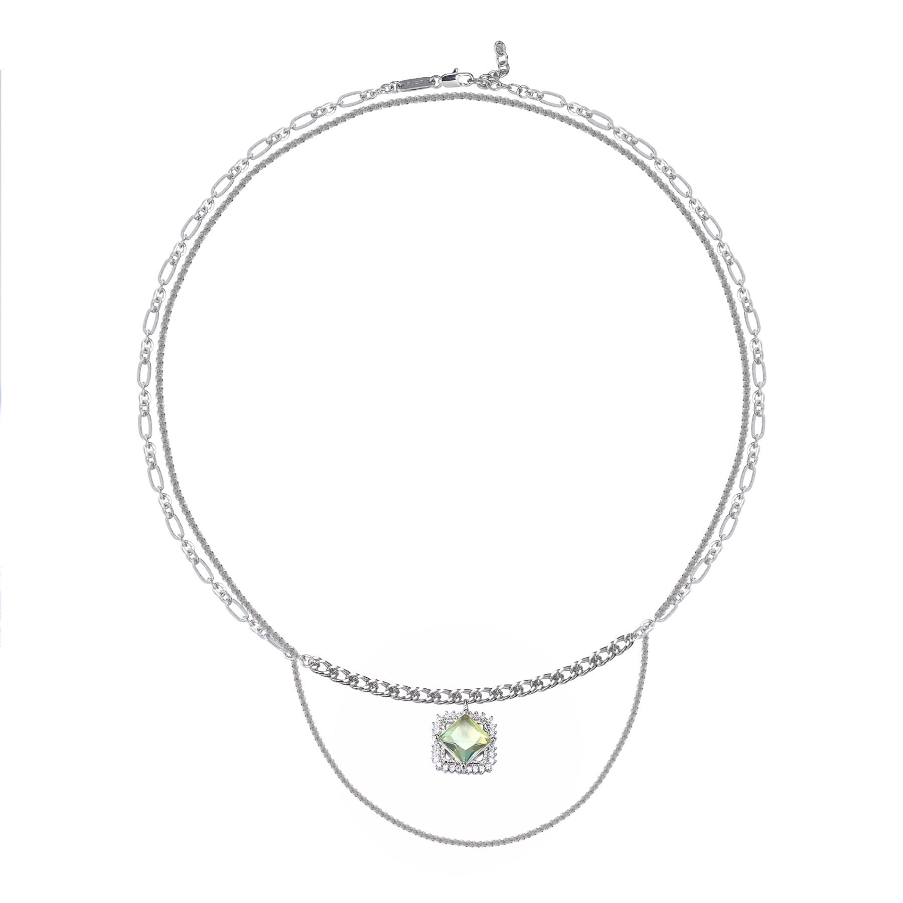 An Original Niche Designer Who Wears More Necklaces, Light Luxury Ins Trend